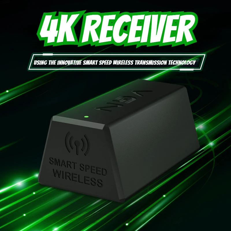 VXE VGN 4K Wireless Signal Receiver 4KHz Polling Rate for Dragonfly F1Pro/F1Promax Gaming Mouse