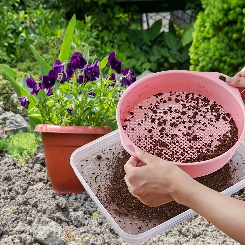 Soil Screening Garden Soil Screening Tool Garden Planting Filter Good Assistant Soil and Stone Filter Tool