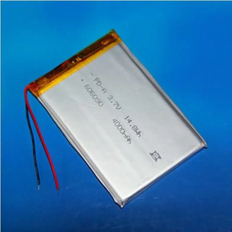 

606090 polymer lithium battery core mobile power accessories kit flat flat battery ultra-thin A product sufficiency