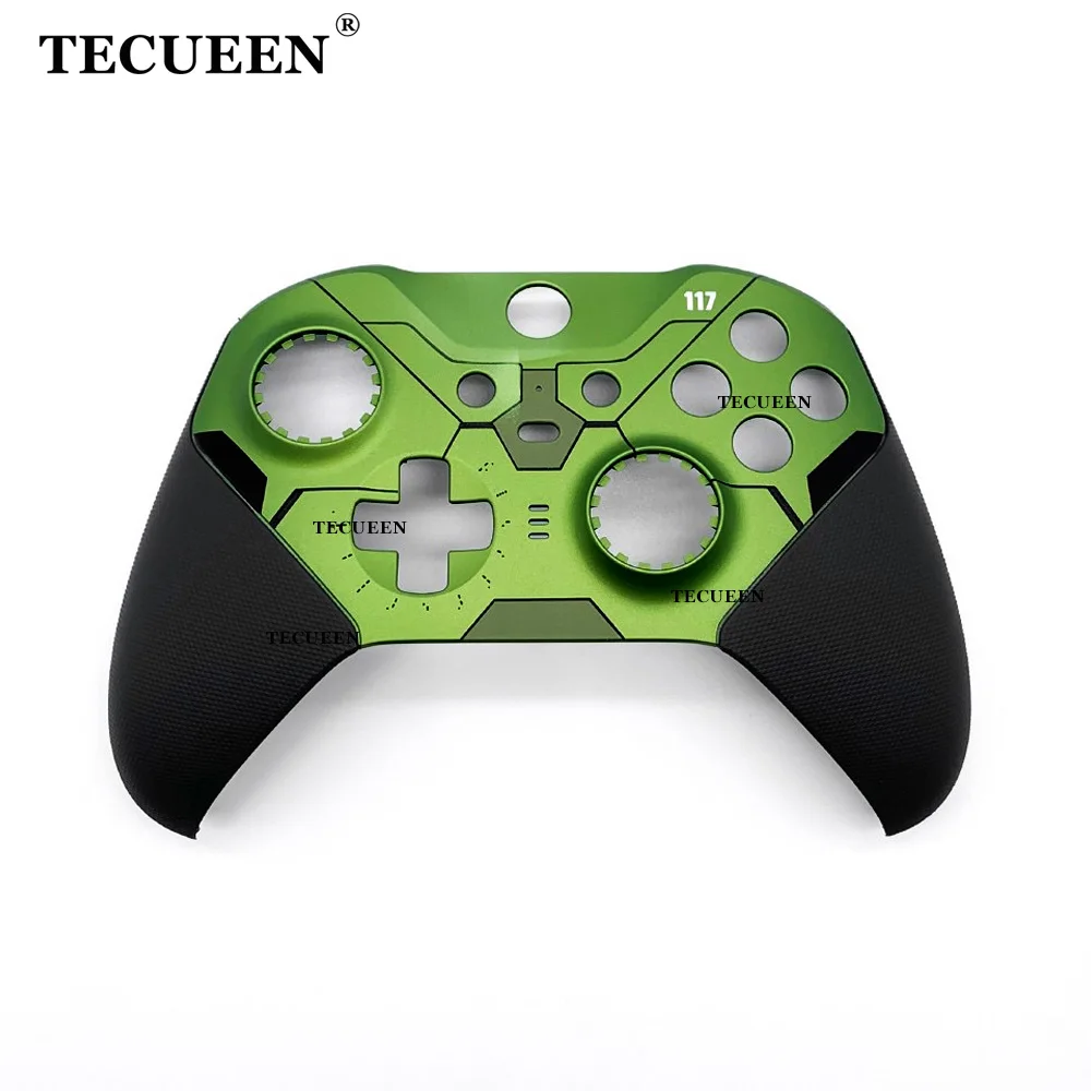 Replacement Shell for Xbox One Elite Series 2 for Halo Infinite Theme Faceplate D-pad Metal Thumbsticks Buttons DIY Repair Parts