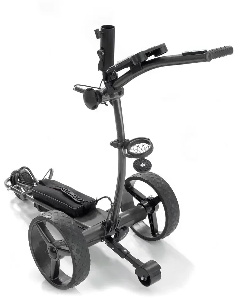 

For easy folding electric golf trolley