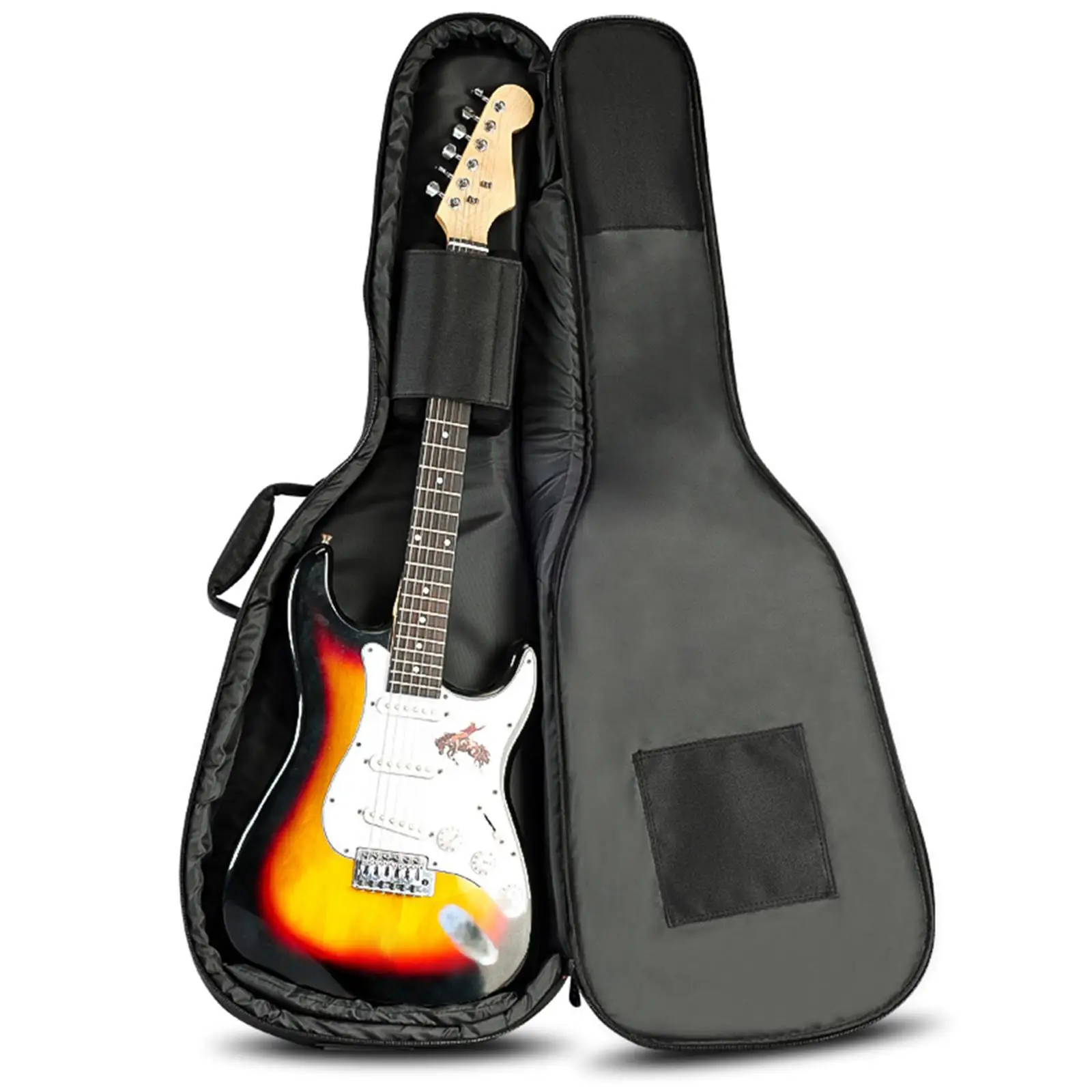 

Electric Guitar Case Gig Bag Waterproof Adjustable Shoulder Straps Performance Bag for Carrying Transportation Travel Concert