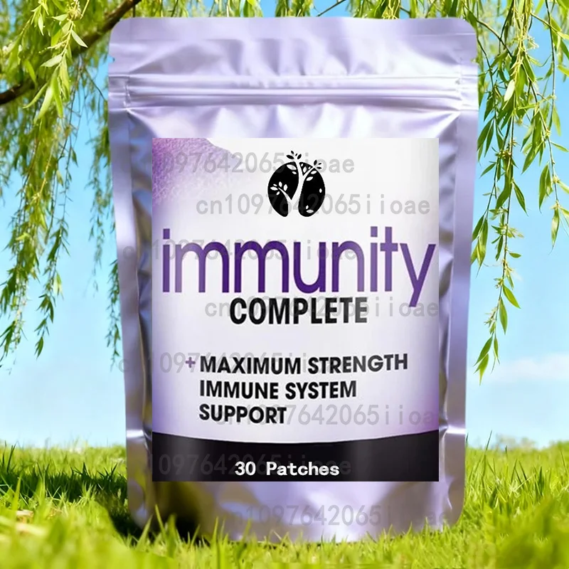 30 Patches Immunity Complete -20 in 1 Immune System Formula, Containing Cat Paw, Quercetin, Vitamin C, and Olive Leaf Extract