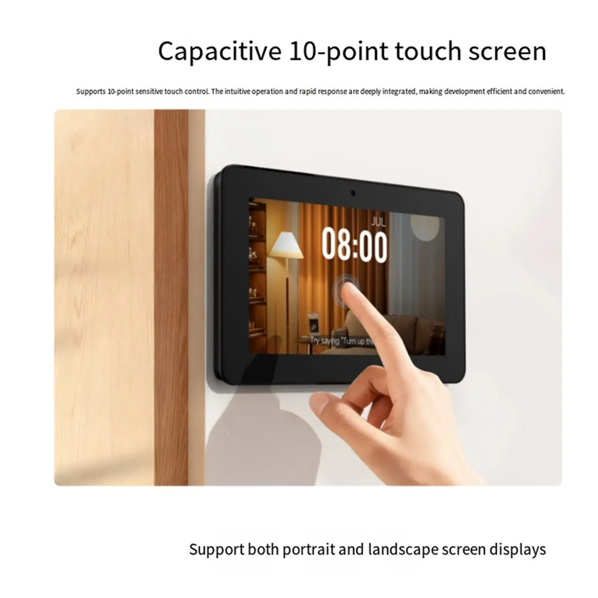 New Electronics 10.1 Inch -P4 -C6 Development Board IPS Capacitive Touch Screen TFT LCD Display with Camera Battery