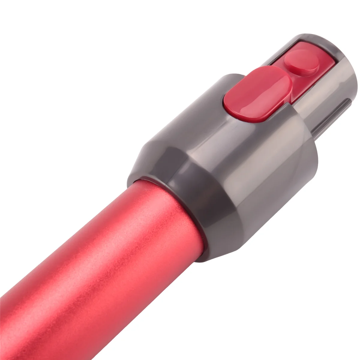 Aspirador portátil Peças de reposição, liberação rápida, tubo de varinha para V7, V10, V11, vermelho