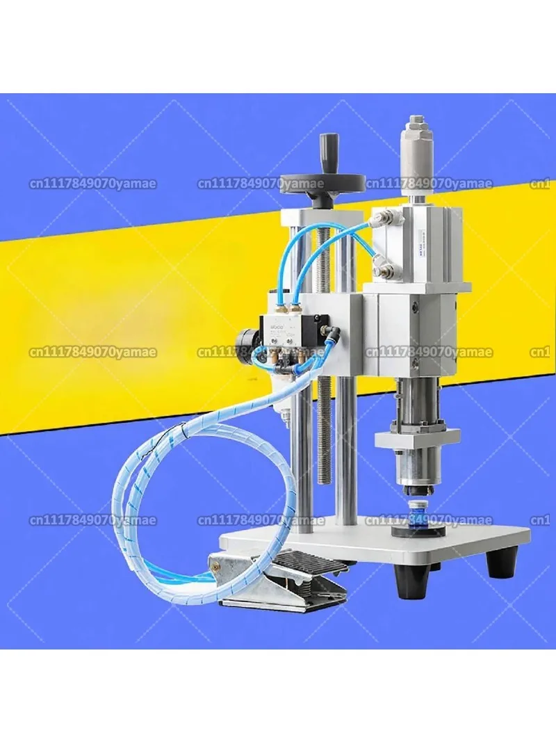 Pure Pneumatic Capping Machine | for Pharma Glass, Oral Liquid, Reagent & Vaccine Bottles