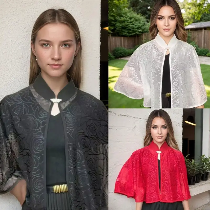 

Элегантное Qipao Bridal Plouds Scarf Scarf Вечернее платье вечернее платья Летнее мероприятие 964A