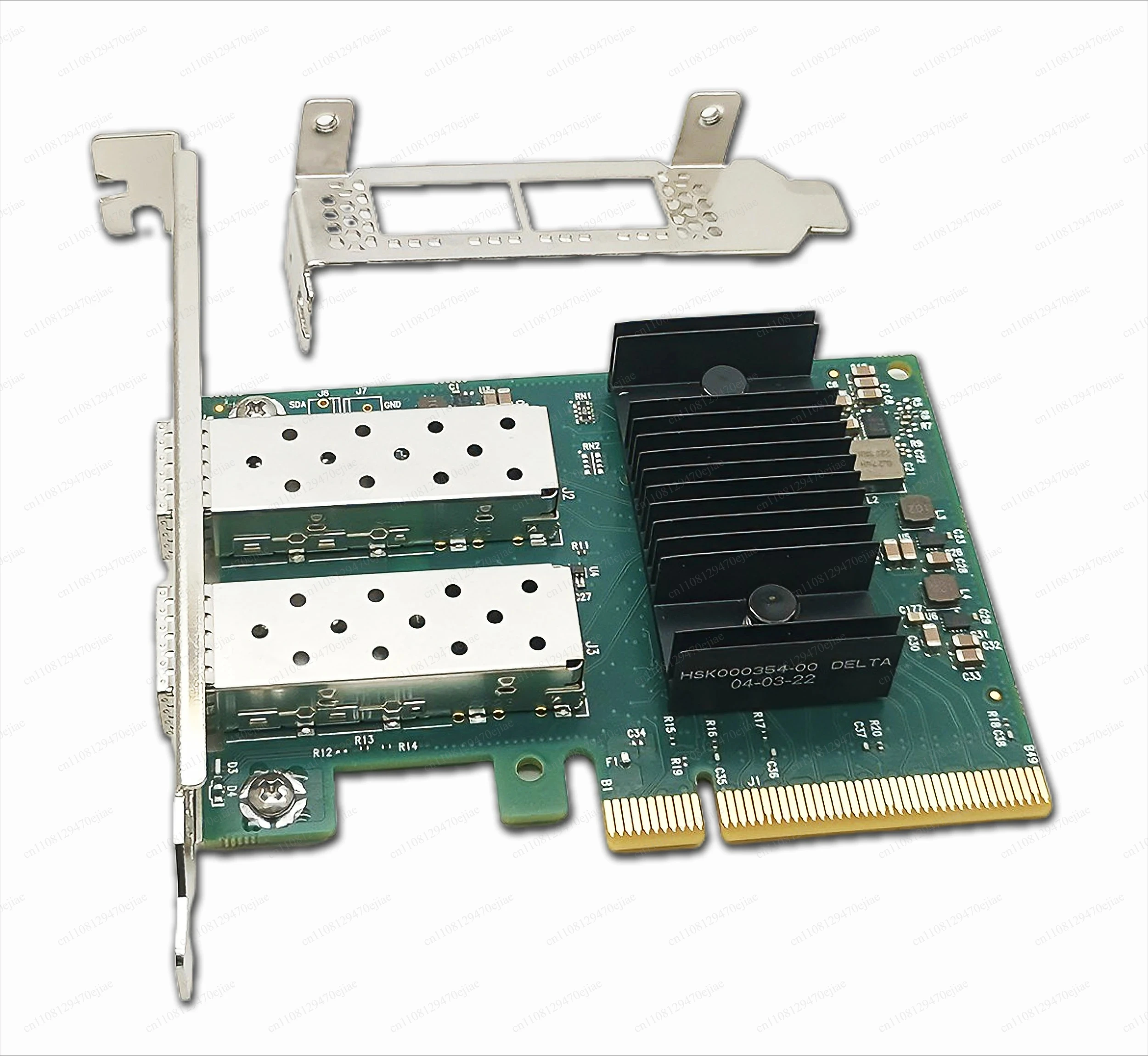 MCX631102AS-ADAT ConnectX-6 Lx 25GbE Dual Port Network Card - PCIe 4.0 x8 SFP28 Server Adapter