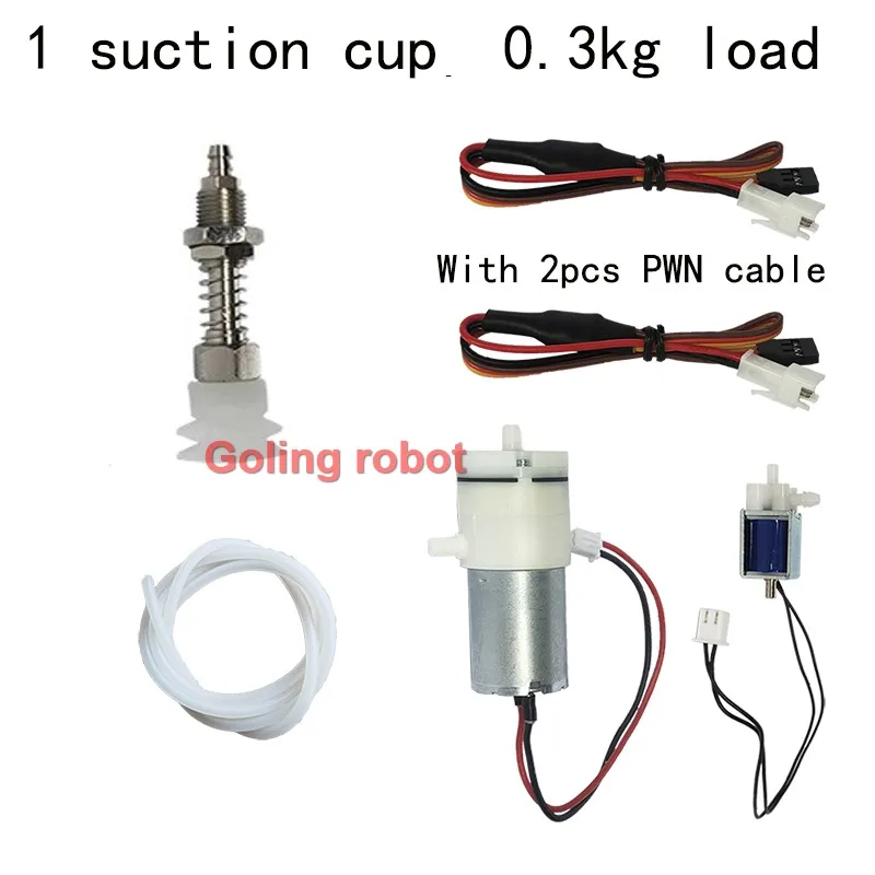 All kinds of Load Large Suction Cup For Mechanical Arm Robot Claw Vacuum Pump 1/2/4 Head Silicone Programmable Electronic Sucker