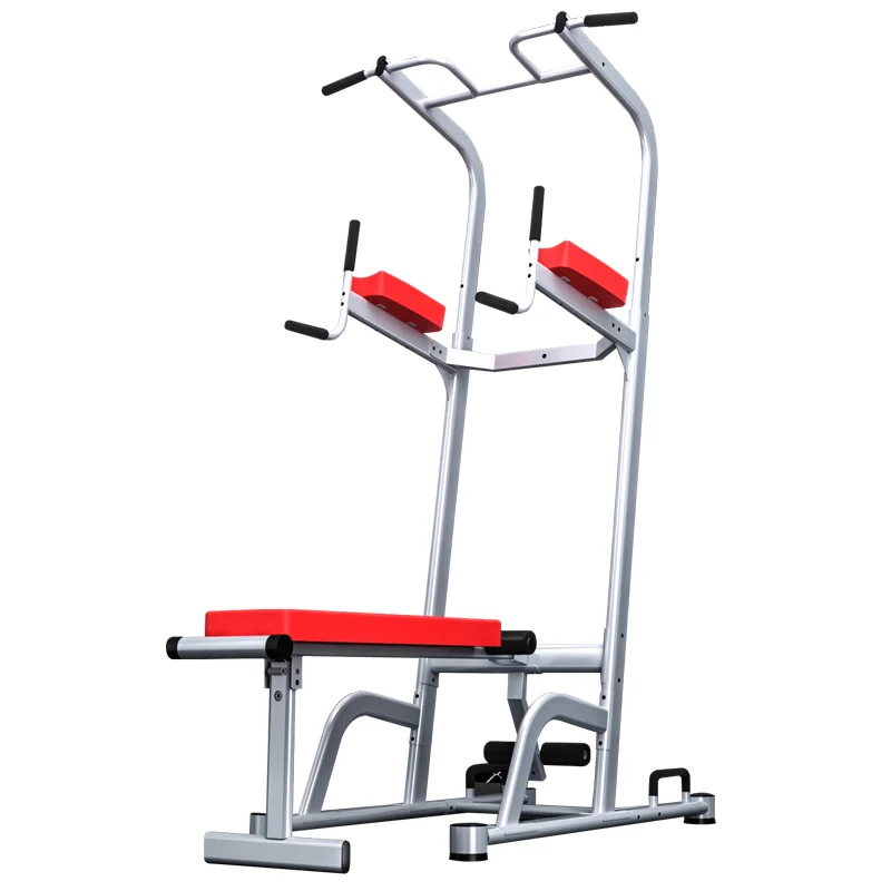 Fitness Multifunctional Strength Training Equipment Pull up Station and chin dip  leg raise  machine