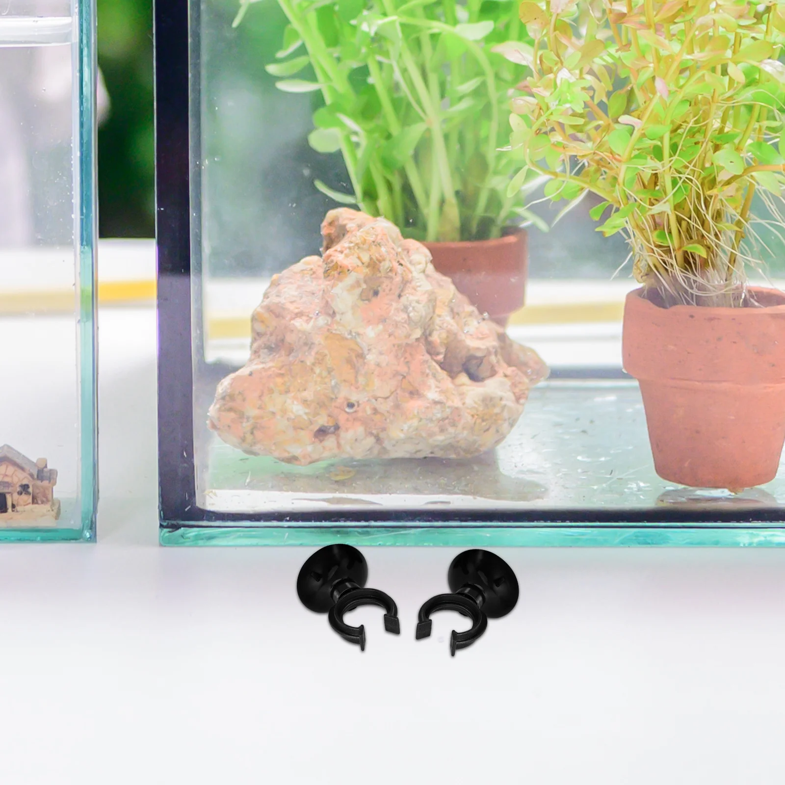 

28 Pcs Suction Cups for Aquarium Tubing Heater Mounts Stable Easy Installation Antislip Durable Plastic Clips Replacement Sucker