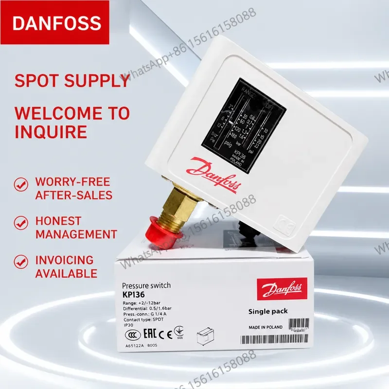 Danfoss KPI36 060-316966 KPI38 060-508166 060-541866 Pressure Switch Refrigeration Compressor Control High Quality Original