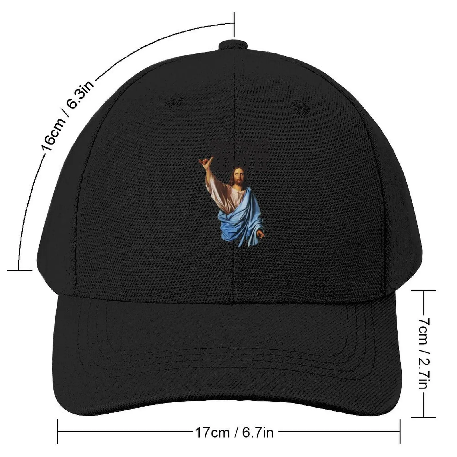 Thou Shalt Send It Jesus Baseball Cap Mountaineering Anime sun hat Golf Cap Boy Women's