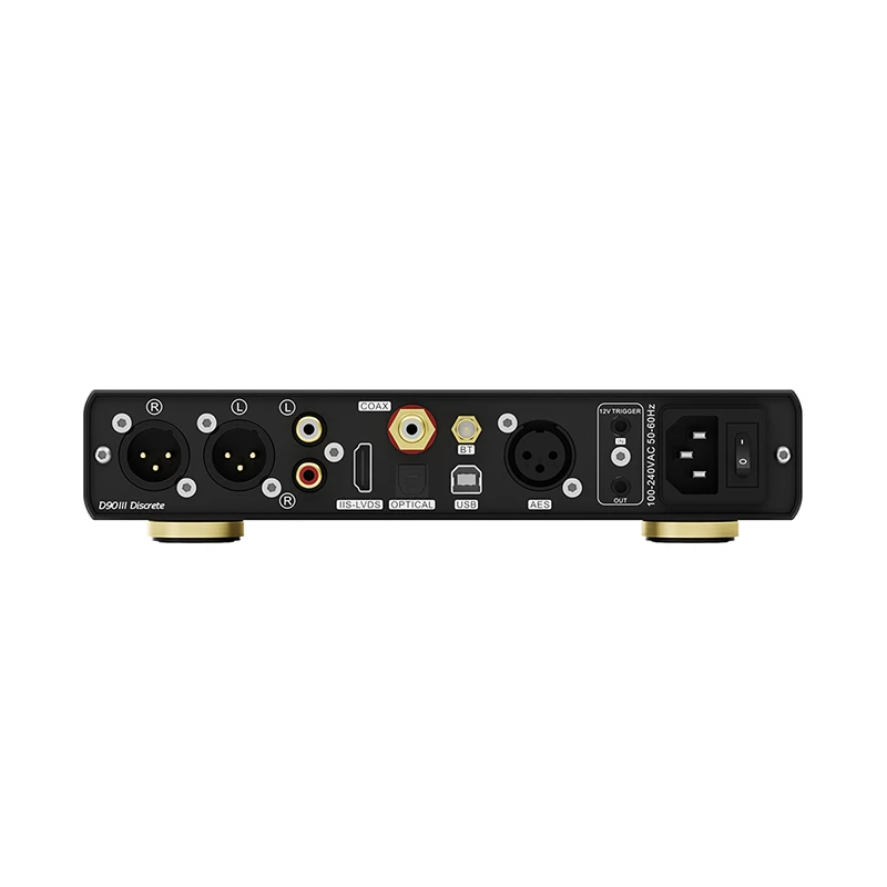 TOPPING D90 III Discrete Fully Balanced HiFi DAC PCM768 DSD512 BT5.1 Support LDAC with Remore Control Hi-Res Decoder