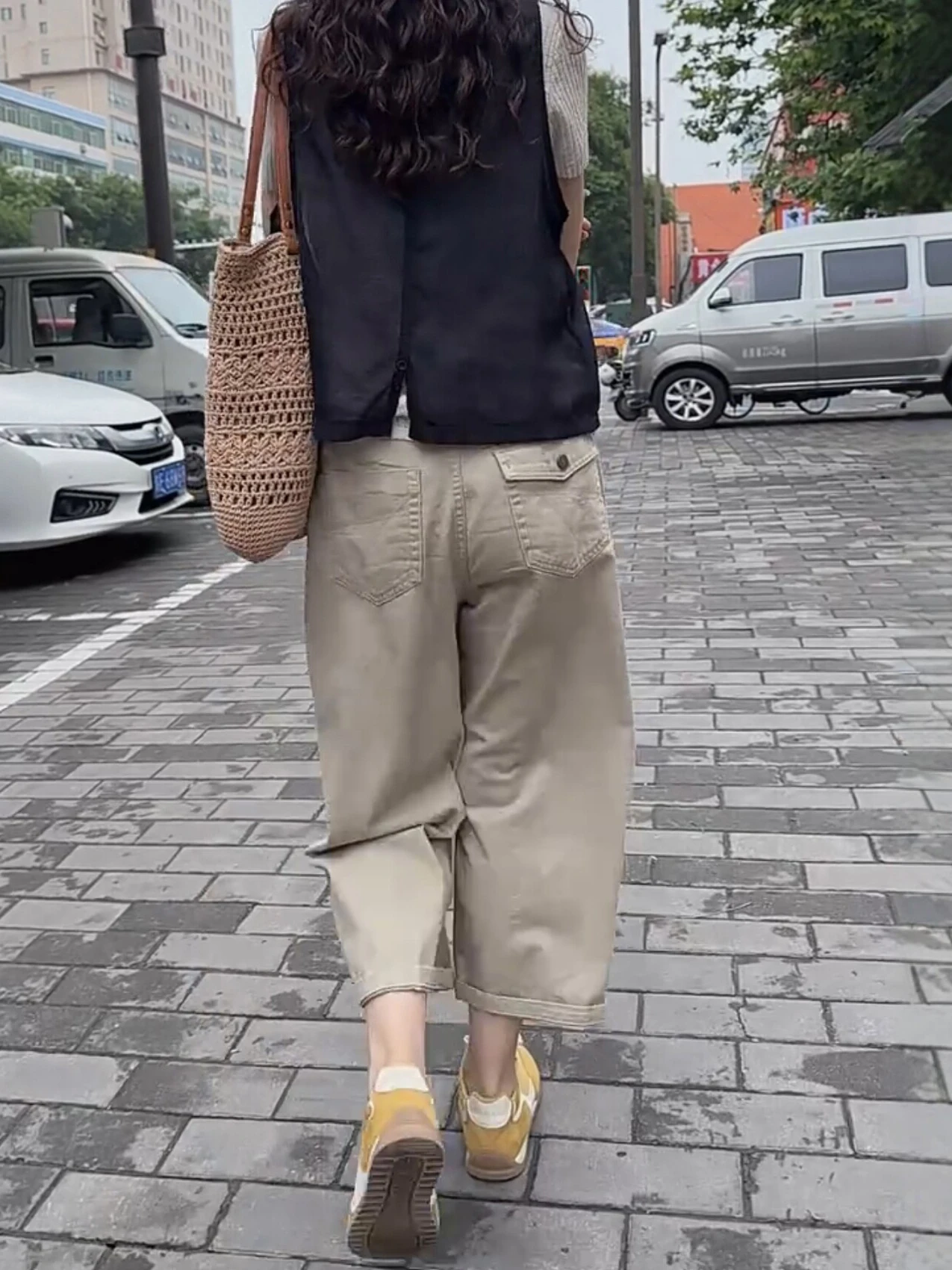 

Summer Thin Wide Leg Jeans Loose Slimming Grandmother Pants High Waist Casual Straight Leg Denim Shorts for plus Size Women