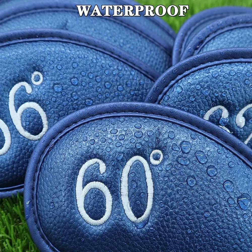 

Number Design Protective Cover Golf Putter Accessories Golf Iron Headcover Golf Club Cover Spider Head Cover Golf Headcovers