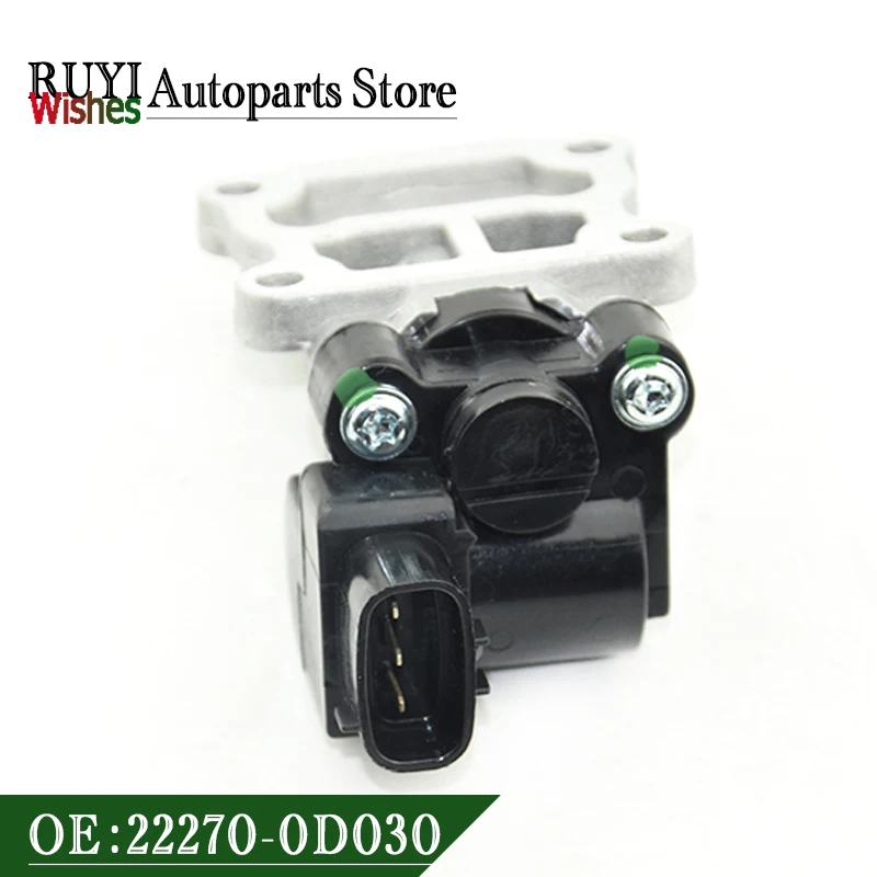 New 22270-0D030 22270-22050 22270-22010 For Chevrolet Prizm Toyota Corolla 1.8L Idle Air Control Valve 222700D030 2227022050