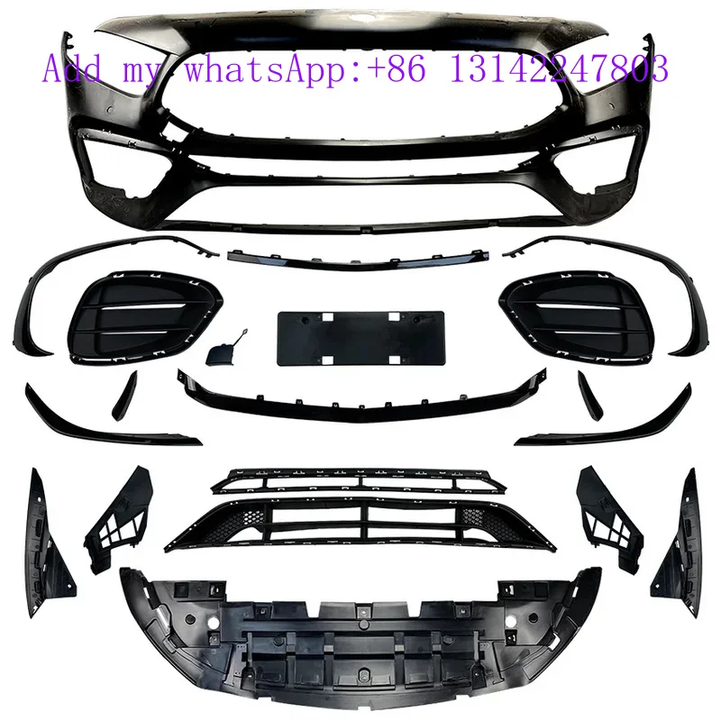 

front bumper For A-Class W177 A180 A200 A220 A35 A45 assembly body kit spoiler diffuser modification 19+