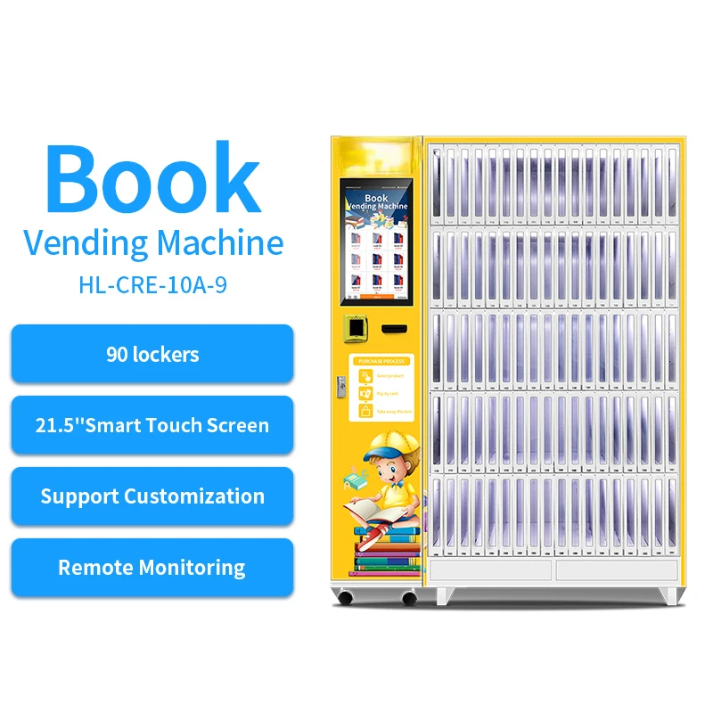 School Library Books Vending Machine Scholastic Book Notebook Vending Machine For Sale