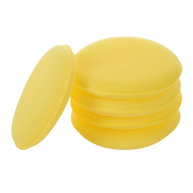 5 Pcs Wax Polish Applicator Pad Large 5 Inch With Engine Air Cleaner Intake Hose For Toyota Corolla 93-97