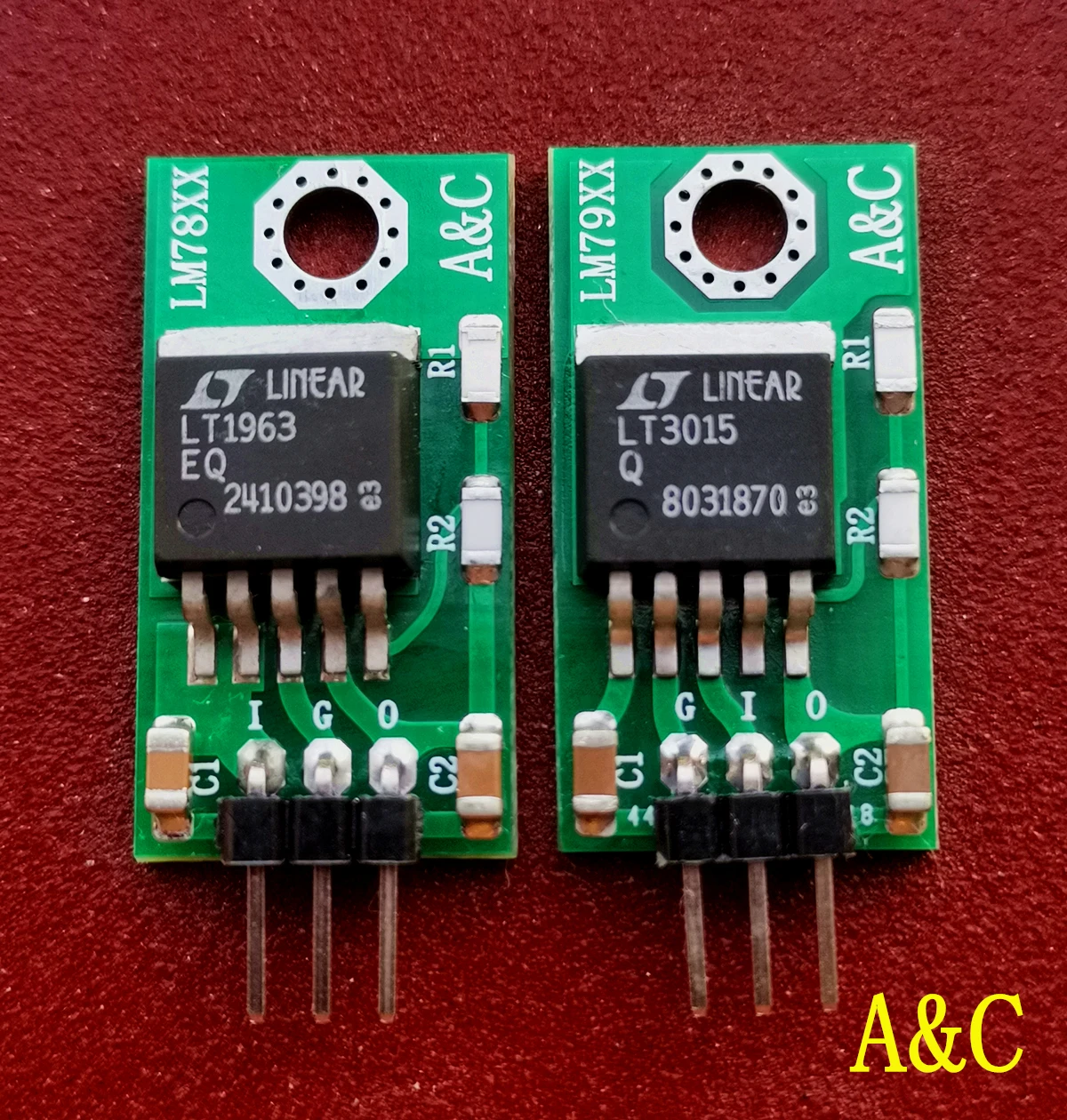 Upgrade Linear Regulator LT3015-LM7905 Upgrade LM79XX Negative Regulator