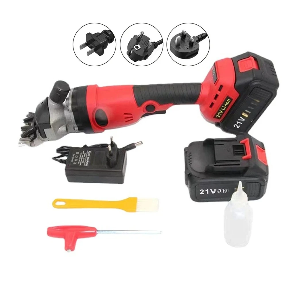 Wool Cordless Pruning Shears Battery Wireless Electric Shearing Cutting Machine Sheep Clipper