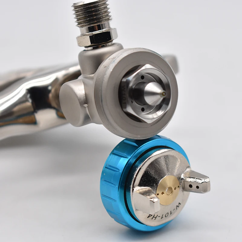 高性能hvlpスプレーガン,W-101,1.0mm, 1.3mm, 1.5mm, 1.8mm