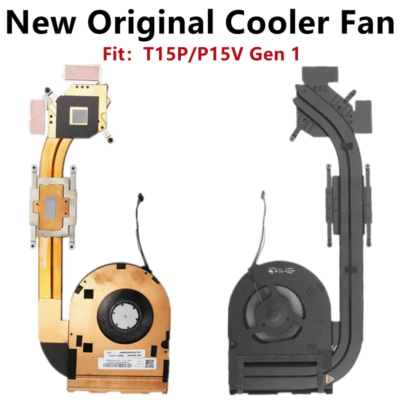 New Original For  Laptop Lenovo ThinkPad T15p P15v CPU Cooling Fan Heatsink Radiator Cooler SWG Dis  FRU：5H40X89393 5H40X89394