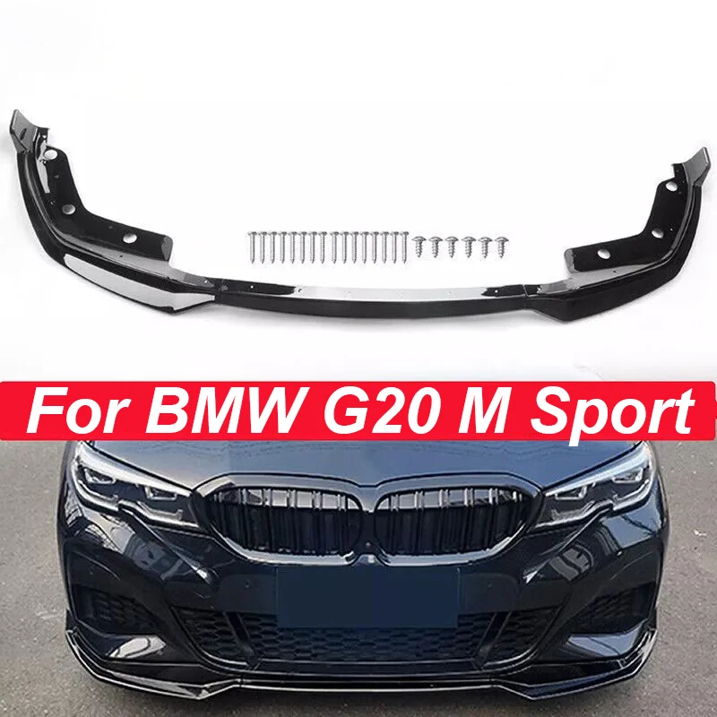 

Car Front Bumper Splitter Lip For BMW 3 series G20 G21 320i 330i M340i xDrive 2019-2022 MP Style Diffuser Guard Body Cover