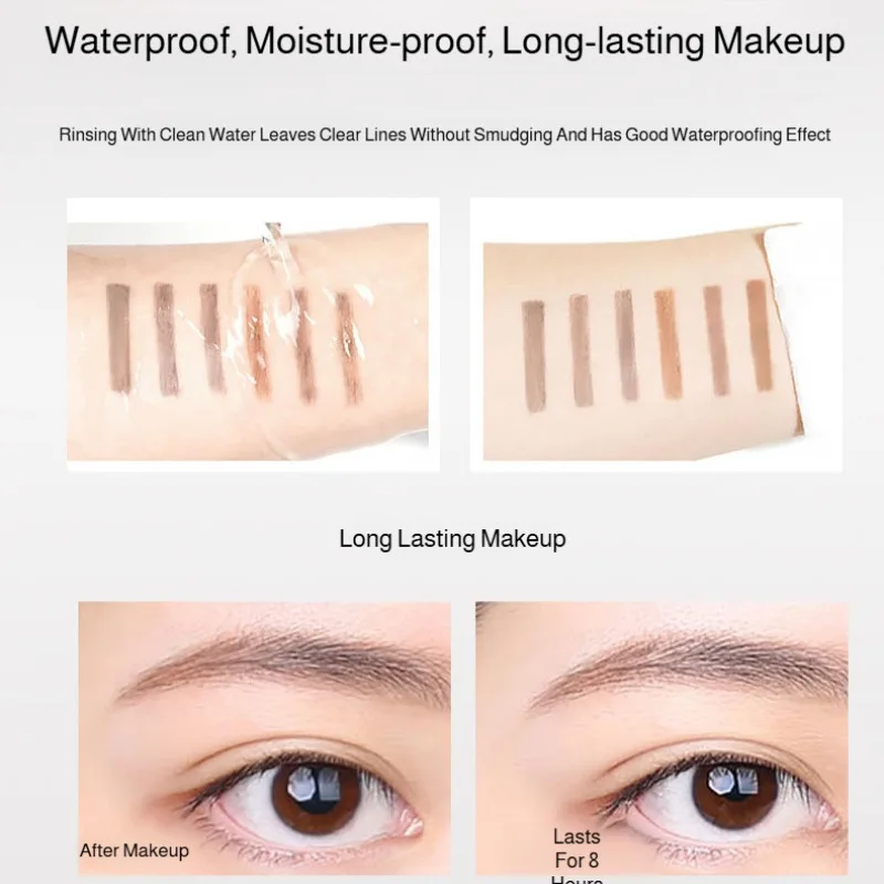 Beginner's Water Eyebrow Pencil MultiPurpose Eyebrow Pencil Natural Dimensional Wild Eyebrow Pencil