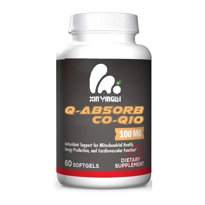 

Coenzyme Q10 100 mg-60 capsules, mitochondrial energy production, healthy antioxidant support