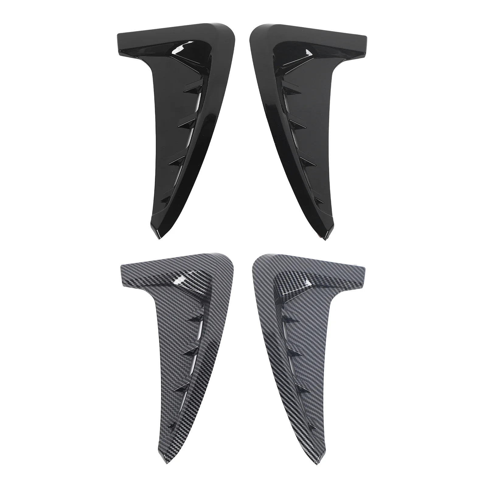2Pcs Car Front Side Air Vent Cover Decorative Gills Side Air Wing Vent Trim Replacement For BMW-X5 F15 M Sport 2014-2018