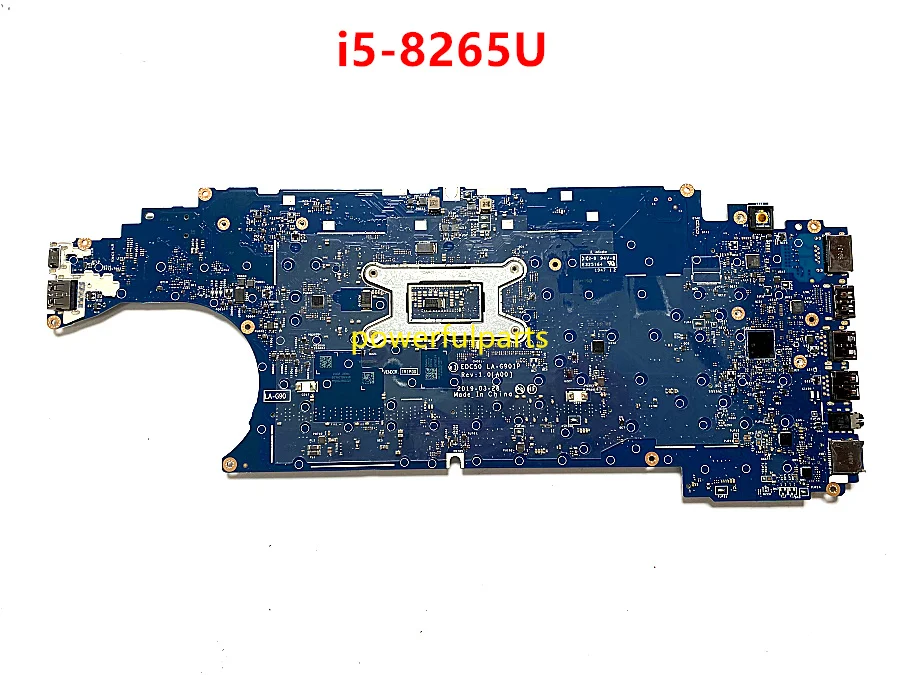 Imagem -02 - para Dell Latitude 5500 Placa-mãe 0f9gj4 Cn0f9gj4 Edc50 La-g901p Mais I58265u Cpu In-built Trabalho Perfeito 100 Novo