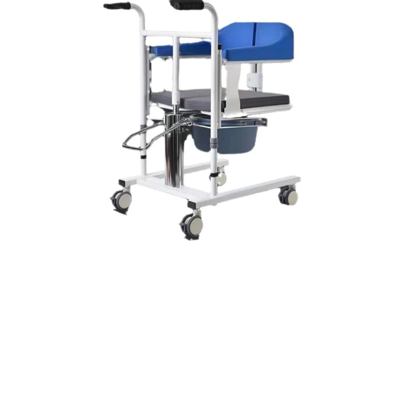 Bedridden elderly transfer machine assisted mobility chair toilet chair bath chair nursing multi-functional disabled hydraulic
