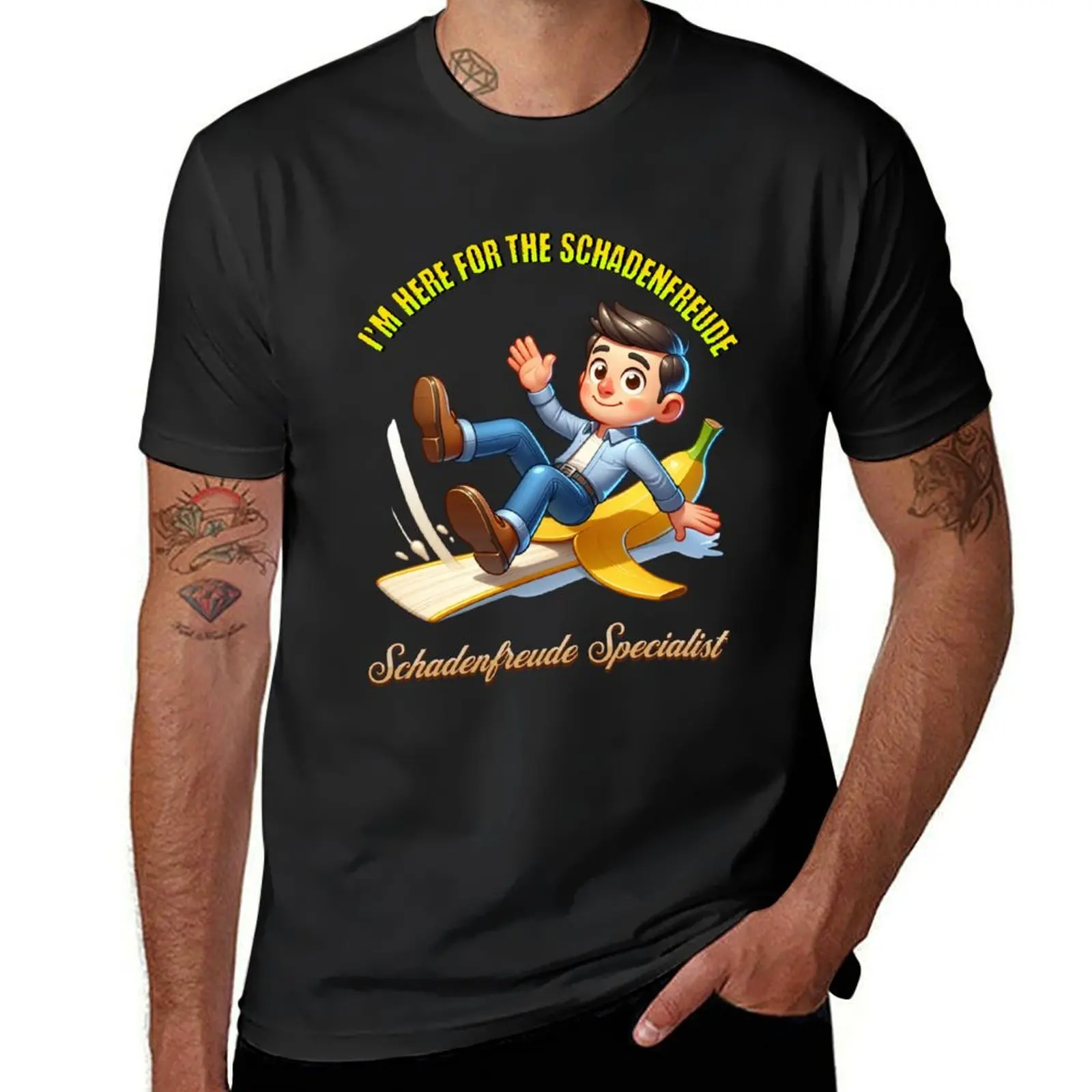 Schadenfreude T-Shirt oversizeds shirts graphic mens t shirts