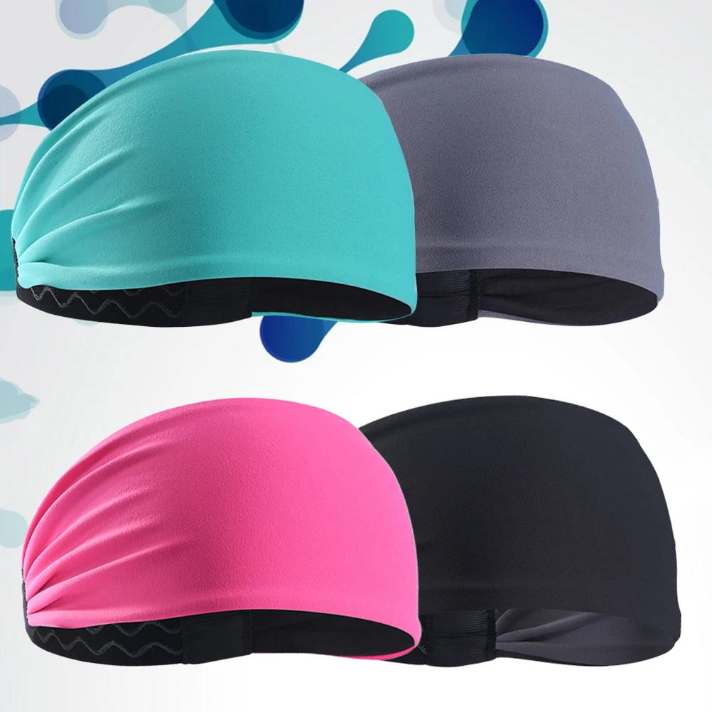 

4pcs Sports Headband Women Yoga Hair Band Soft Lightweight Headwrap for Makeup Exercise Wash Fitness Hair