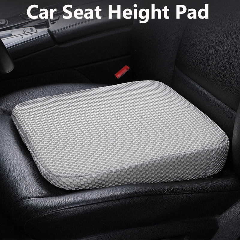 

Car Seat Booster Cushion 3D Honeycomb Memory Cotton Auto Seat Protector Pad Breathable Ice Silk Cushion Interior Accessories