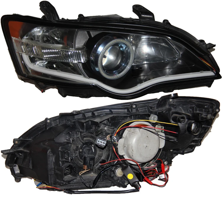 Car Styling for Subaru Legacy Headlight HID xenon 2009y LED DRL fog for Legacy headlamp