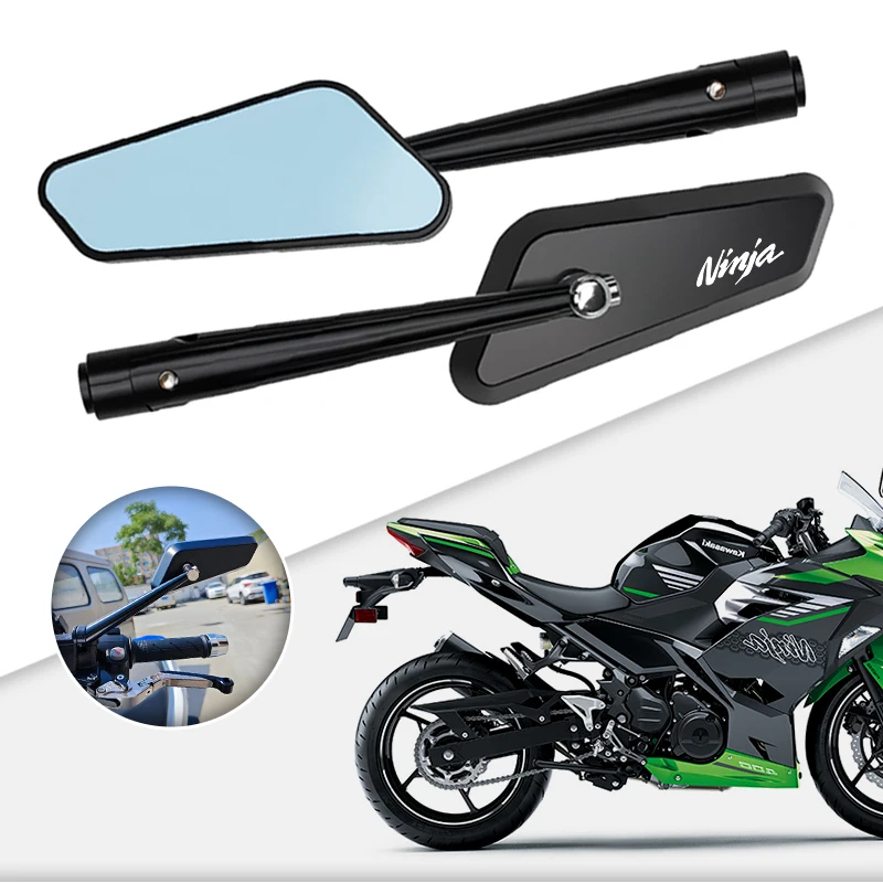 2-個落下防止耐久性のあるオートバイ小型バックミラーバックミラー-ninja250-400-h2-600-250-ninjia600-ninjia1000-h2-用