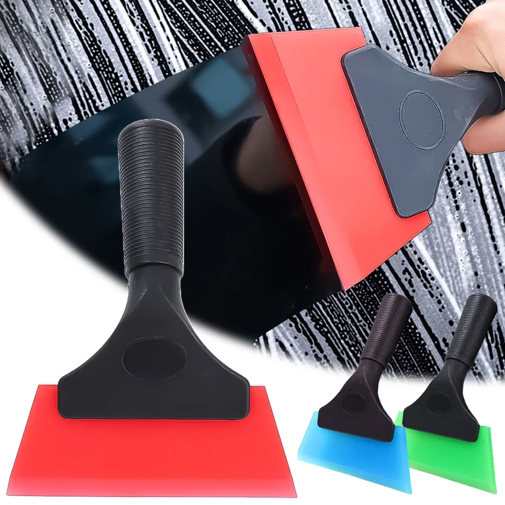 

Car Scraper Glass Soft Scraper Film Application Tool Plastic Hand Squeegee Car Water Window Wiper Snow Clean Car Accessorie