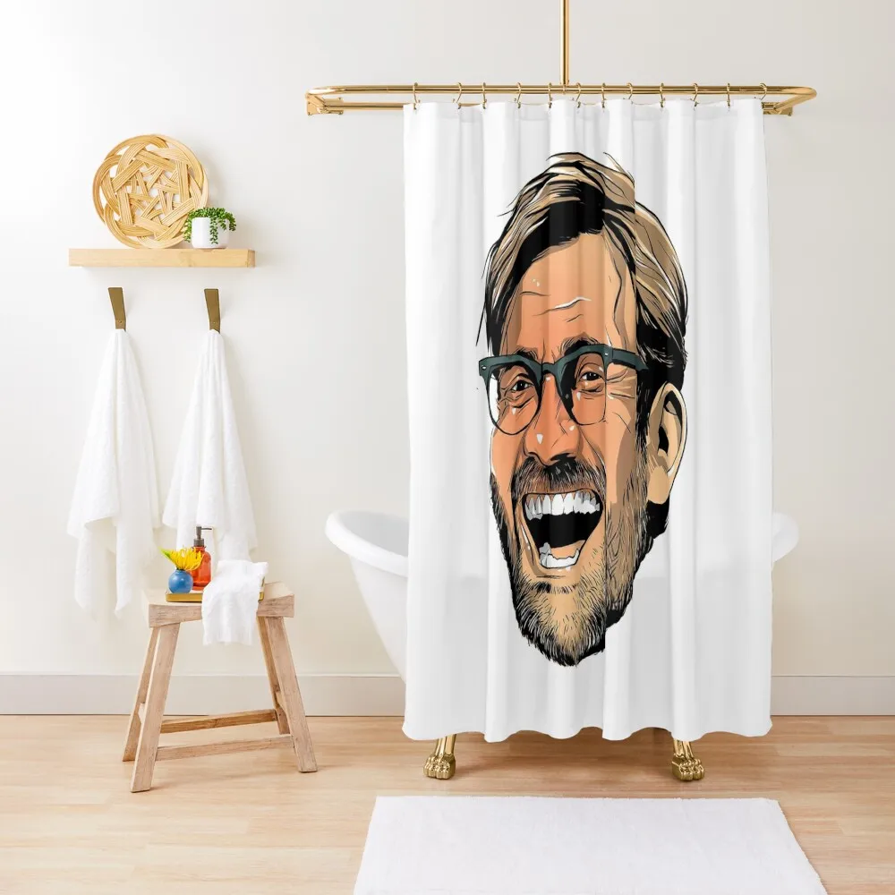 

Delirious Klopp Shower Curtain Waterproof Fabric Bathroom Shower For Bathrooms Bathroom Box Window Curtain