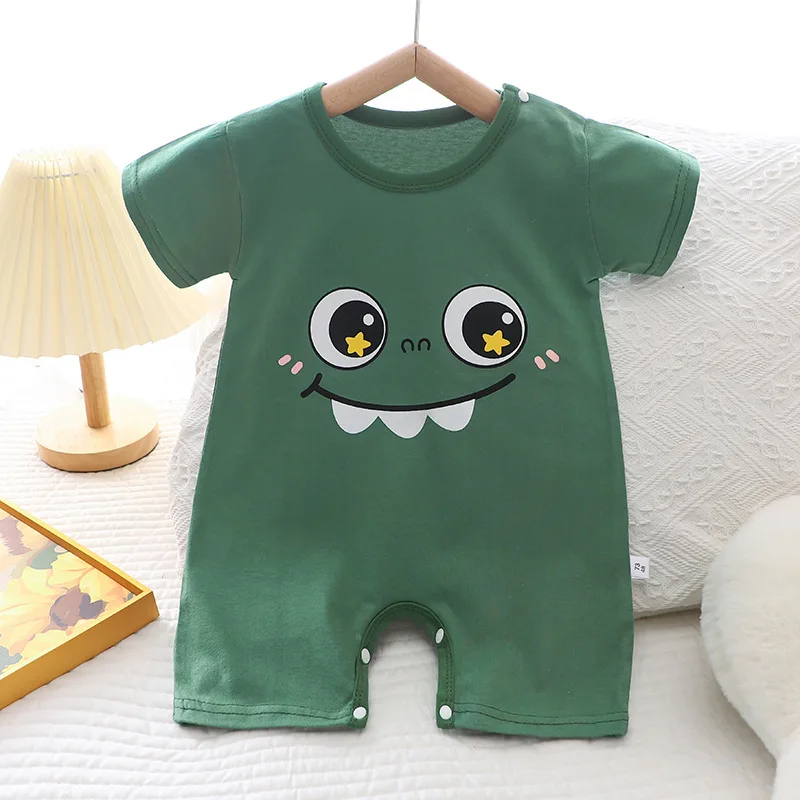 Summer Infant Toddler Bodysuits Baby Boys Girls Cotton One-Pieces Newborn cartoon Short Sleeve Romper Jumpsuit Romper