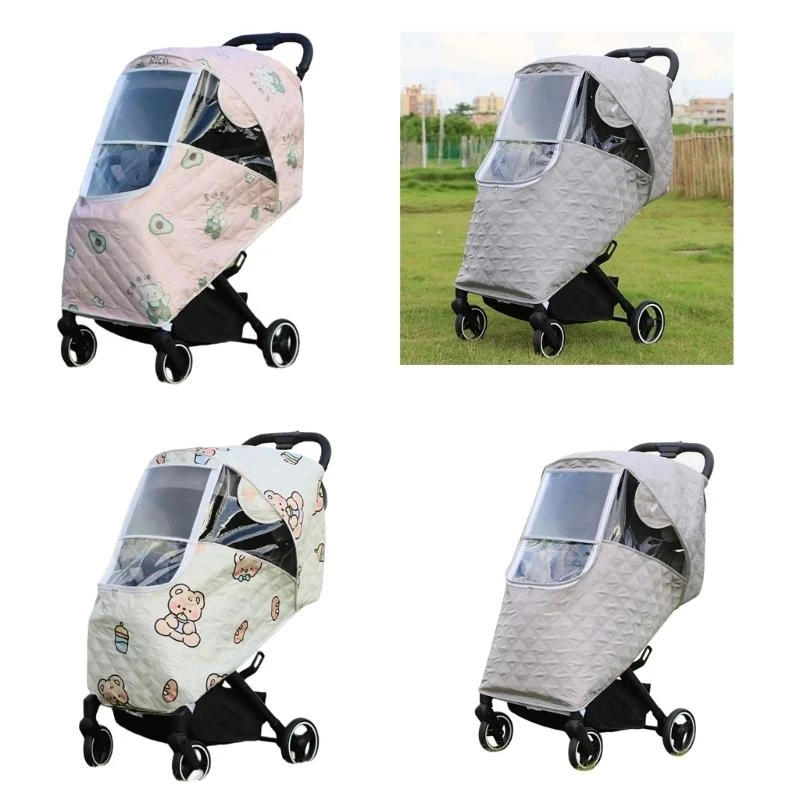 

Q81A Rain Cover Breathable Baby Pushchair Cover Pram Accessories Portective Shield