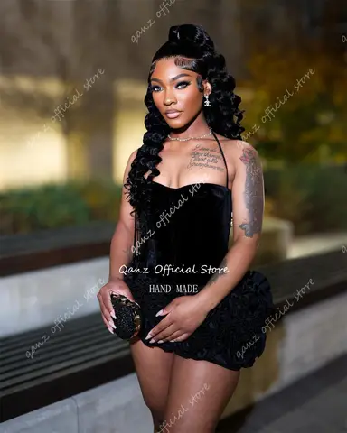 6 best sales हॉट पिंक प्रोम ड्रेस - №2