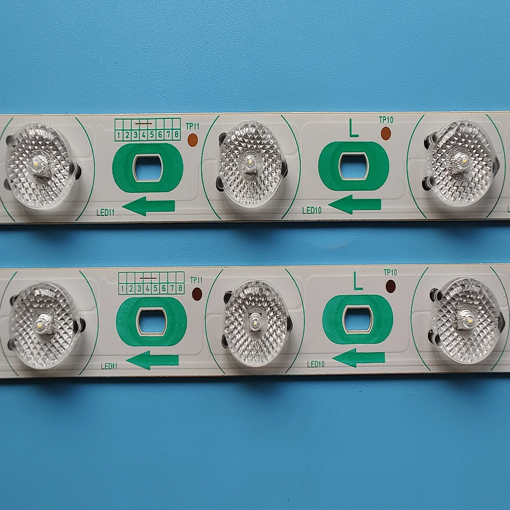 Nova barra de retroiluminação LED de 15 lâmpadas 6V 28 chips PN-L702B para LCDs de 70 polegadas