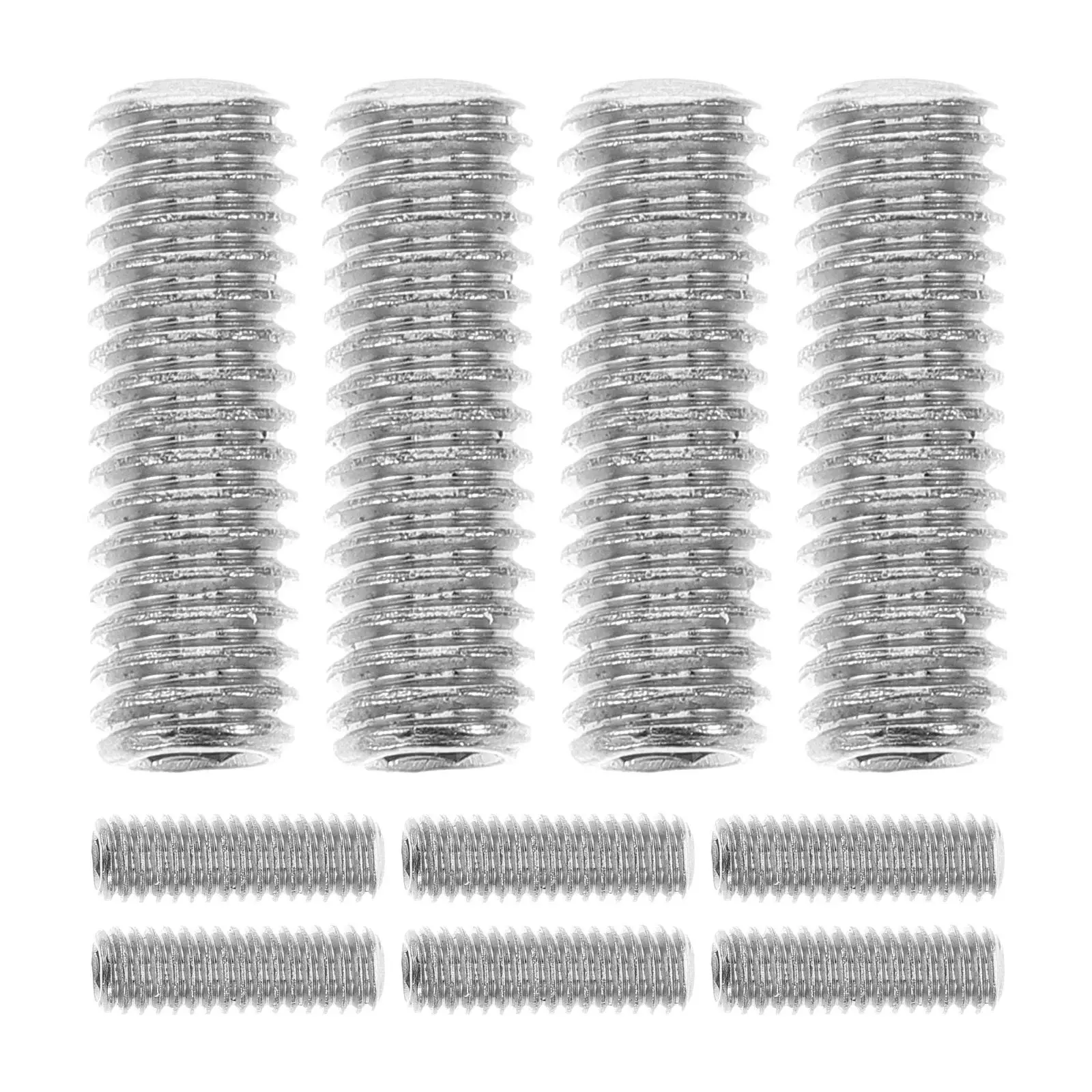 10Pcs Yoyo Set Screws Hexagon Socket Stainless Steel Full Thread Cup Point Heavy Duty Metal Self Tapping Grub Screws for Yoyo