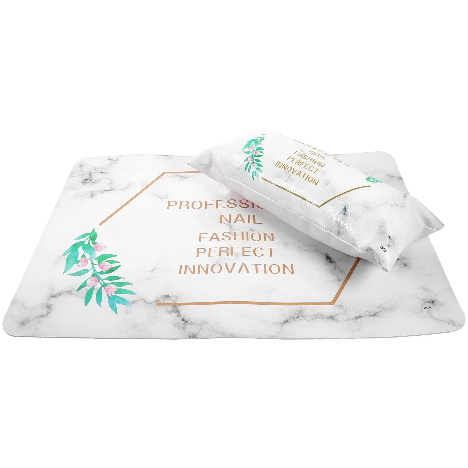 1Set Manicure Hand Pillow Wrist Support Cushion for Nail Salon Home Use Table Protective Pad Stain Resistant Dense Resilient Arm