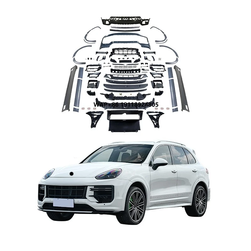 

New Condition Turbo GT Front Bumper Kit for Cayenne 958.2 2015-2017 Upgrade 9YA Turbo Bumper for 958 Car Bodykit