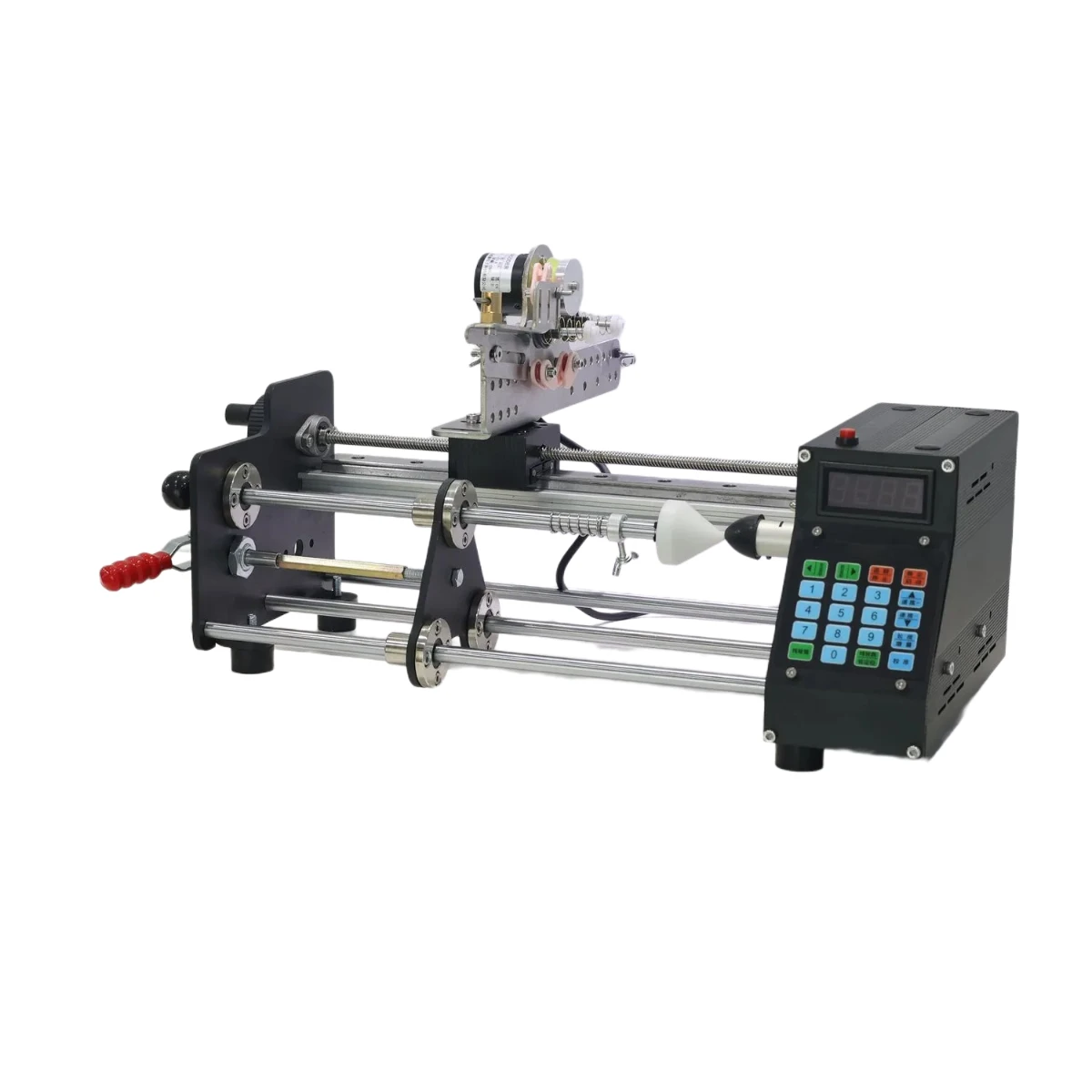 PWD-M-15 High-speed wire winding machine enameled wire fishing coil yarn flat line roll automatic small precision
