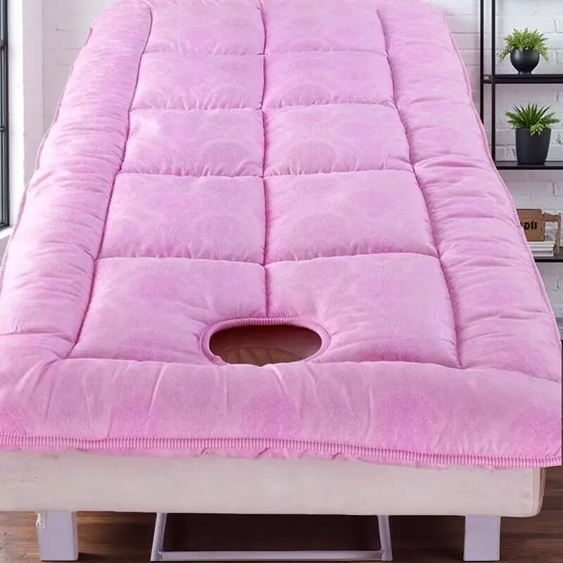Housse de lit épaisse quatre saisons, drap de lit de beauté Simple, lit de Massage, matelas, respectueux de la peau, pour hôpital, hôtel, Salon de beauté